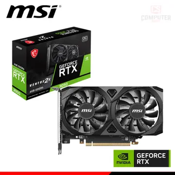 MSI GEFORCE RTX 3050 6GB GDDR6 96BITS VENTUS 2X OC (PN:912-V812-016)