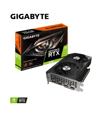 GIGABYTE RTX 3060 12GB WINDFORCE OC 2X GDDR6