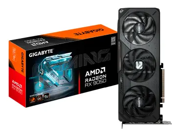 GIGABYTE RX 9050 8GB GAMING 128 BIT PCI 5.0 GDDR6 (GV-R9050GAMING OC-8GD) 3 VENTILADORES