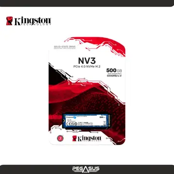 KINGSTON UNIDAD DE ESTADO SOLIDO SSD KINGSTON NV3 500GB NVME M.2 PCLE 4.0 5000MB/S